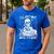 I'Ll Wait Until It's Quiet Tshirt Skeleton Teacher Halloween Men's Casual T-Shirt Royal Blue
