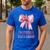 I'm Literally Just a Teacher Pencil Coquette Bow School Men's Casual T-Shirt Royal Blue