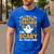 I'm A Math Teacher I'm Scary All Year Long Spooky Halloween Men's Casual T-Shirt Royal Blue I'm A Math Teacher I'm Scary All Year Long Spooky Halloween Men's Casual T-Shirt Royal Blue