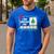 I'm Working For Christmas Break 5 Stars Christmas Teacher Men's Casual T-Shirt Royal Blue
