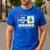 I'm Working For Christmas Break 5 Stars Christmas Teacher Men's Casual T-Shirt Royal Blue