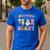 Inclusion Isn't Scary Ghost Halloween SLP Sped Teacher Men's Casual T-Shirt Royal Blue