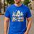 Inclusion Isn't Scary Mummy Boo Ghost Halloween SLP Teacher Men's Casual T-Shirt Royal Blue Inclusion Isn't Scary Mummy Boo Ghost Halloween SLP Teacher Men's Casual T-Shirt Royal Blue