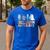 Inclusion Isn't Scary SLP Halloween Sped Teacher Men's Casual T-Shirt Royal Blue
