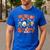 Inclusion Isn't Scary SLP Sped Teacher Halloween Men's Casual T-Shirt Royal Blue Inclusion Isn't Scary SLP Sped Teacher Halloween Men's Casual T-Shirt Royal Blue