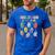 Inclusion Is My Jam SPED Teacher Special Education Life Men's Casual T-Shirt Royal Blue