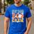 Infant Teacher Boo Crew Ghost Groovy Halloween For Women Men's Casual T-Shirt Royal Blue Infant Teacher Boo Crew Ghost Groovy Halloween For Women Men's Casual T-Shirt Royal Blue