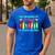 THE INFLUENCE OF A GREAT TEACHER IS NEVER ERASED Teaching For Men Women Girls Kids Men's Casual T-Shirt Royal Blue