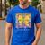 Interventionist Teacher Groovy Coquette Bow Back To School Men's Casual T-Shirt Royal Blue Interventionist Teacher Groovy Coquette Bow Back To School Men's Casual T-Shirt Royal Blue