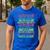 Their There And They'Re English Teacher Men Women Men's Casual T-Shirt Royal Blue
