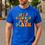 Its A Good Day To Do Math Retro Math Teacher Student Men's Casual T-Shirt Royal Blue
