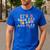 Its A Good Day To Run And Play PE Teacher Must Have Men's Casual T-Shirt Royal Blue