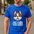 Just a Girl Who Loves Boston Terriers Men's Casual T-Shirt Royal Blue