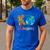 K Is For Kindergarten Teacher Tie Dye Back To School Kinder For Men Women Girls Kids Men's Casual T-Shirt Royal Blue