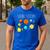 Kids Solar Systems Cute Planets Space Science Teacher School Men's Casual T-Shirt Royal Blue Kids Solar Systems Cute Planets Space Science Teacher School Men's Casual T-Shirt Royal Blue