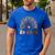 Be Kind Hand-Talking Teacher Artist ASL Men's Casual T-Shirt Royal Blue Be Kind Hand-Talking Teacher Artist ASL Men's Casual T-Shirt Royal Blue