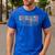Kinder Crew Kindergarten Teacher First 1st Day Of School Men's Casual T-Shirt Royal Blue