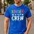Kinder Crew Shirt Kindergarten Boy Girl Student Teacher Men's Casual T-Shirt Royal Blue