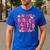 In My Kindergarten Era Girl Back To School Kinder Teacher Men's Casual T-Shirt Royal Blue In My Kindergarten Era Girl Back To School Kinder Teacher Men's Casual T-Shirt Royal Blue
