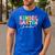 Kindergarten Team Teacher Back To School Kindergarten Squad Men's Casual T-Shirt Royal Blue