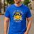 Lets Learn Today Shirt Smile Face 4K Teacher Back To School Men's Casual T-Shirt Royal Blue