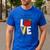 Let All That You Do Be Done In Love Christian Teacher Men's Casual T-Shirt Royal Blue Let All That You Do Be Done In Love Christian Teacher Men's Casual T-Shirt Royal Blue