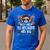 Most Likely Decorate Her Boston Terrier Dog Ugly Christmas Men's Casual T-Shirt Royal Blue