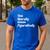 You Literally Mean Figuratively English Teacher Men's Casual T-Shirt Royal Blue