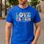 Love First Teach Second School Teacher Appreciation Men's Casual T-Shirt Royal Blue Love First Teach Second School Teacher Appreciation Men's Casual T-Shirt Royal Blue