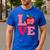 Love Kindergarten Cute Apple School Teacher Men's Casual T-Shirt Royal Blue Love Kindergarten Cute Apple School Teacher Men's Casual T-Shirt Royal Blue