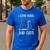 I Love Math And Cats Cat Lover Science Teacher Student Men's Casual T-Shirt Royal Blue