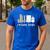 I Love School Supplies Teacher Shirt Men's Casual T-Shirt Royal Blue I Love School Supplies Teacher Shirt Men's Casual T-Shirt Royal Blue