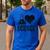 I Love Science Lover Teacher Scientist Sciences Men's Casual T-Shirt Royal Blue I Love Science Lover Teacher Scientist Sciences Men's Casual T-Shirt Royal Blue