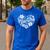 Maestra Spanish Teacher Men's Casual T-Shirt Royal Blue