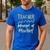 Magical Teacher Manager Of Mischief Birthday Family Party Men's Casual T-Shirt Royal Blue Magical Teacher Manager Of Mischief Birthday Family Party Men's Casual T-Shirt Royal Blue