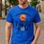 Make Mark Paintbrush International Dot Day Art Teacher Men's Casual T-Shirt Royal Blue