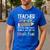 Matching Teachers Last Day Of School Teacher Besties Men's Casual T-Shirt Royal Blue Matching Teachers Last Day Of School Teacher Besties Men's Casual T-Shirt Royal Blue