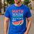 Math Only Place Where People Buy 66 Watermelons Teacher Joke Men's Casual T-Shirt Royal Blue