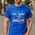 Im A Math Teacher Of Course I Have Problems Men Women Men's Casual T-Shirt Royal Blue