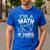 Im A Math Teacher Of Course I Have Problems Teacher Men's Casual T-Shirt Royal Blue