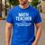 Math Teacher Definition Shirt Men Women Teacher Men's Casual T-Shirt Royal Blue Math Teacher Definition Shirt Men Women Teacher Men's Casual T-Shirt Royal Blue