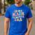 In My Math Teacher Era Retro Back To School Groovy Teacher Men Women Men's Casual T-Shirt Royal Blue In My Math Teacher Era Retro Back To School Groovy Teacher Men Women Men's Casual T-Shirt Royal Blue