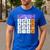 Math Teacher Halloween Costume Calculator Math Pun Men's Casual T-Shirt Royal Blue