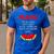 Math Watermelon Calculation Joke Teacher Student Men's Casual T-Shirt Royal Blue