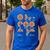 Maths Day Costume Idea Kids Teachers Pizza Slice Fraction Men's Casual T-Shirt Royal Blue Maths Day Costume Idea Kids Teachers Pizza Slice Fraction Men's Casual T-Shirt Royal Blue
