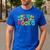 Montessori Rocks Montessori Teacher Back To School Men's Casual T-Shirt Royal Blue