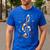 Music Note Symbol Halloween For Music Teacher Musicians Men's Casual T-Shirt Royal Blue Music Note Symbol Halloween For Music Teacher Musicians Men's Casual T-Shirt Royal Blue