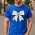 Music Notes Coquette Bow Music Teacher School Musician Band Men's Casual T-Shirt Royal Blue Music Notes Coquette Bow Music Teacher School Musician Band Men's Casual T-Shirt Royal Blue