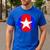 Nerdy Captain Sweatpants Retro Comic Book Fan Teacher Men's Casual T-Shirt Royal Blue Nerdy Captain Sweatpants Retro Comic Book Fan Teacher Men's Casual T-Shirt Royal Blue