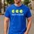 Nerdy Pac-Math Nom Retro Game Precalculus Math Teacher Men's Casual T-Shirt Royal Blue Nerdy Pac-Math Nom Retro Game Precalculus Math Teacher Men's Casual T-Shirt Royal Blue